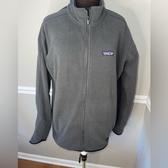 Patagonia Other - Patagonia Mens Better Sweater Dark Gray Fleece Full Zip Sweater Size XL